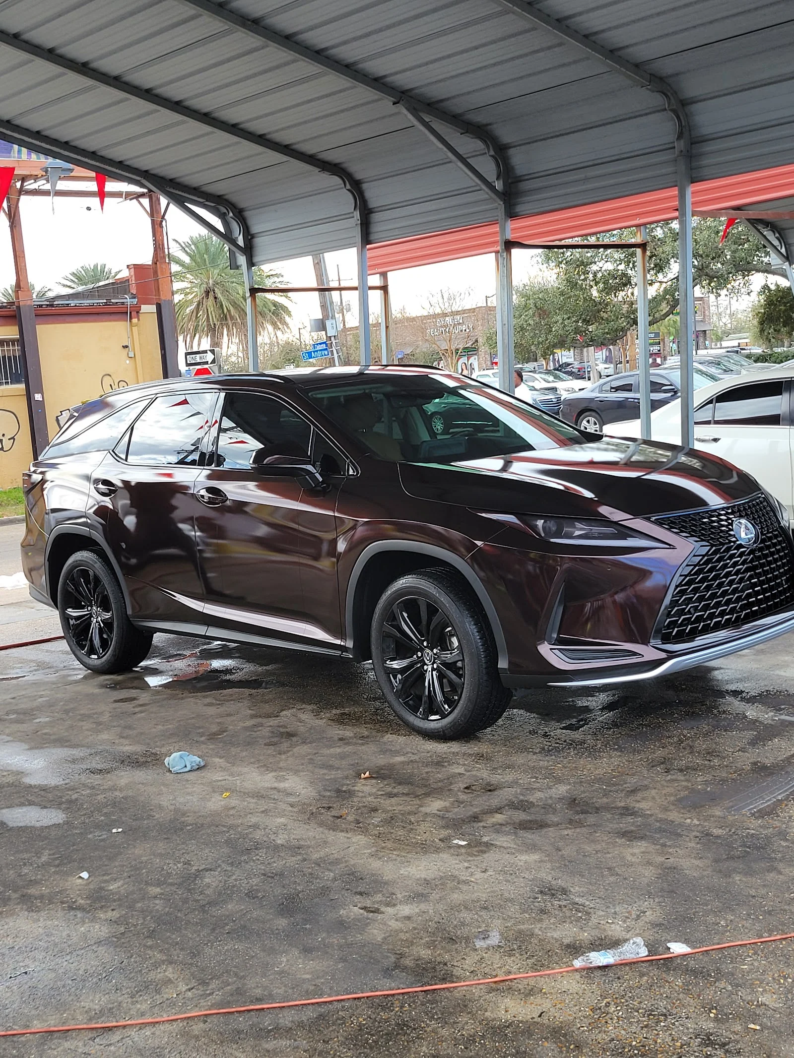Inside 5 Star Auto Spa The Detail Experts — detail bay and work area